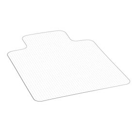 VEVOR Chair Mat with Lip, 36 x 48-inch Office Chair Mat for Low Pile Carpeted Floors, Clear Floor Protector Rug with Studded, Non-Slip & Easy to Clean