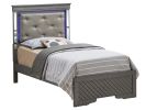 Verona G6702C-TB3 Twin Bed , Metalic Black