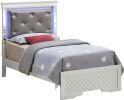 Verona G6700C-TB3 Twin Bed , Silver Champagne