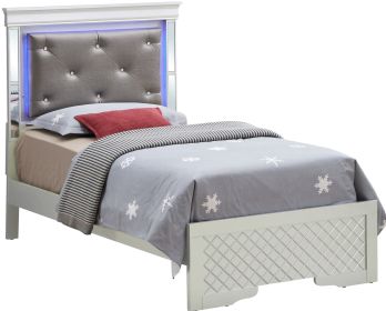 Verona G6700C-TB3 Twin Bed , Silver Champagne
