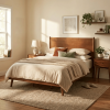 Cohron Solid Wood Platform Bed (QUEEN BED)