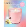 Candle Diffuser with ClickWick Essential Oil Blend, Rechargeable Waterless Aromatherapy Diffuser for Home and Office, Ribbed Pink