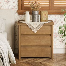 Bedside table, storage cabinet, nightstand with large storage space and space saving design