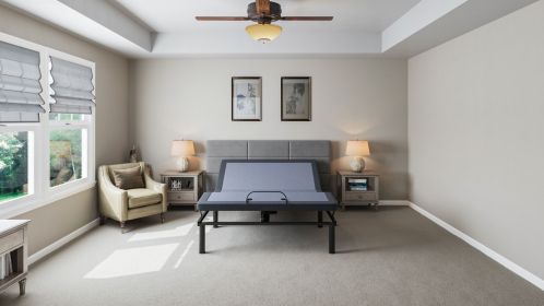 OS2 King Adjustable Bed Base with Head and Foot Position Adjustments