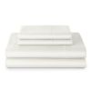 4-Piece 100% Cotton 400 Thread Count Vanilla Dream Performance Sheet Set, King