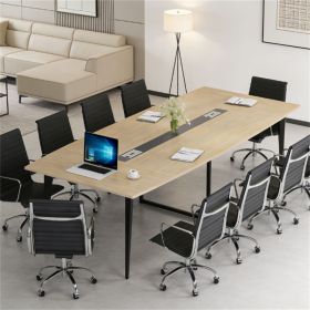 Modern conference desk, office desk, modern and natural style (Table only)