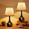 Touch Lamps for Nightstand Bedside Lamps Set of 2, 3 Way Dimmable Light for Bedoom, Desk, Living Room,Sofa Table(LED Bulbs Included)
