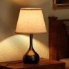Touch Bedside Lamp for Bedroom 3-Way Dimmable Table Lamps for Living Room Small Nightstand Lamps with Free