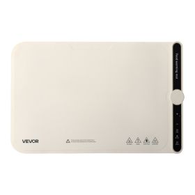 VEVOR Electric Warming Tray, Food Warming Mat for Buffet, Rollable & Portable Silicone Food Warmer with 9 Adjustable Temperature Settings