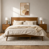 Cohron Solid Wood Platform Bed (KING BED)