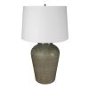 D18x28.5" Glass Table Lamp