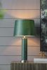14x14x27" Leather Table Lamp