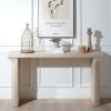 58in Modern Minimalist Wooden Console Table for Entryway, Living Room, and Hallway – Versatile Decorative Accent