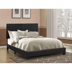 Warwick Black Upholstered Panel Eastern King Bed