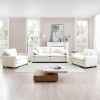 Luxurious and Sophisticated Sofa Set with Soft Cushions and Pillows, Sofa Set for Living Rooms and Clubs as well as Home Theaters