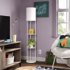 Shelf Floor Lamp White
