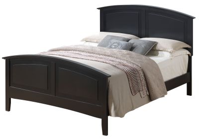 Cozy Black Queen Bed For Relaxed Living