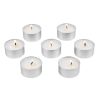 VEVOR 200 Pack Unscented Tea Lights Candles 6.5 Hours Long Burning Smokeless Tealight Candles, Dripless with Aluminum Cups