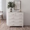 Sideboard White Solid pinewood, MDF Medium Buffet Sideboard