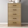 Ardent 5 Drawer Dresser, Euro Oak
