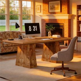 Administrative desk, modern office computer desk workstation for a home office, conference room, gaming station