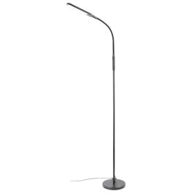 Modern 71" LED Floor Lamp with 4 Brightness 4 CCT Settings, Black, Teen Twen Adult