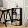 3-Tier Cube Bookcase with Adjustable Shelves for Home Office