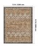 VEVOR Area Rug, 7.5 x 9.5 ft Large Washable Rug, Non-Slip and Tear-Resistant Soft Carpet, Pet & Child Friendly Vintage Area Rugs
