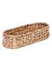 SEA GRASS Oval Bread Basket| Natural Fiber Breakfast basket | Stylish Tabletop Decorative Tray | Kitchen storage basket