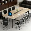 Modern conference desk, office desk, modern and natural style (Table only)