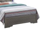 Verona G6702C-QB3 Queen Bed , Metalic Black