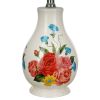 Sweet Rose Table Lamp, Blue Gingham Shade