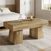 Durable wooden coffee table, rectangular table, central table,