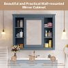 35'' x 28'' Wall Mounted Bathroom Storage Cabinet, Medicine Cabinet, Modern Bathroom Wall Cabinet with Mirror