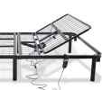 Black Head Up Only Queen Adjustable Bed Base