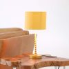 Modern Classic Desk Lamp Villa Living Room Bedroom Study Decorative Sereno Table Lamp Ochre and Gold 110-120V Table Light