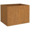 Planter Rusty Corten steel Medium Decorative Inlays Planter