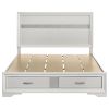 Orchid White Queen Storage Bed