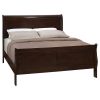 Cappuccino Queen Sleigh Bed