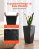 VEVOR Set of 2 Tall Outdoor Planters 22inch, Large Planters For Outdoor Indoor Plants