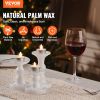 VEVOR 200 Pack Unscented Tea Lights Candles 6.5 Hours Long Burning Smokeless Tealight Candles, Dripless with Aluminum Cups