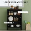 Buffet cabinets, cabinets, coffee bar cabinets, cutlery cabinets, storage cabinets with storage space, black