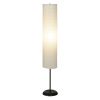 Bohemian Collapsible Floor Lamp, with Ricepaper Ivory Shade