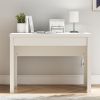 Cooper Writing Desk with USB, Flat White