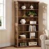 Modern bookshelf, display rack, storage rack, with storage space