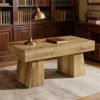 Durable wooden coffee table, rectangular table, central table,
