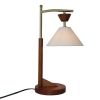 Bedside Bedroom Nightstand Desk Lamp Bedroom Study Lamps Wood Creative Lights Led Eye Protection Reading Living Room