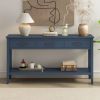 U_STYLE Contemporary 3-Drawer Console Table with 1 Shelf, Entrance Table for Entryway, Hallway, Living Room, Foyer, Corridor