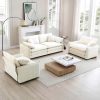 Luxurious and Sophisticated Sofa Set with Soft Cushions and Pillows, Sofa Set for Living Rooms and Clubs as well as Home Theaters