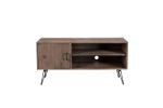 Simple, Modern, Vintage Reclaimed Wood TV Stand Media Table for Living Room